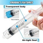 20 Pack Sterile 30mL Plastic Syringes with Caps