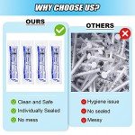 20 Pack Sterile 30mL Plastic Syringes with Caps