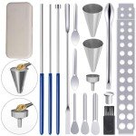 16-Piece Lab Tools Kit with Funnels and Scoops