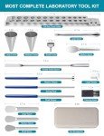 16-Piece Lab Tools Kit with Funnels and Scoops