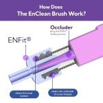 ENFit Cleaning Brush for Feeding Tubes & Sets