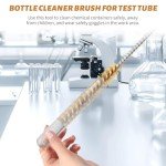 Brass Wire Brush Set for Tube Cleaning (7 Pieces)