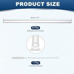12-Inch Borosilicate Glass Blowing Tubes - 6 Pack