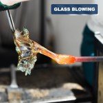 12-Inch Borosilicate Glass Blowing Tubes - 6 Pack