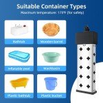 Portable 1800W Water Heater for Bathtubs and Buckets