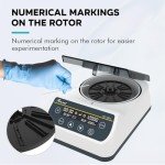 Lab Mini Centrifuge with LCD Display and Glass Tube