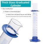 100ml Plastic Graduated Cylinder Set with Hex Base