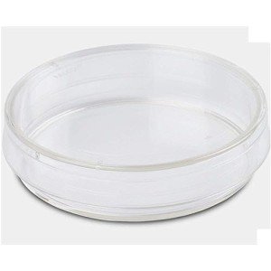 Sterile Plastic Petri Dishes, 60x15mm, Case of 50