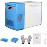 Donpemu -86℃ Cryogenic Freezer, 20L Portable Lab Freezer