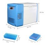 Donpemu -86℃ Cryogenic Freezer, 20L Portable Lab Freezer