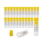 CryoKing 2.0ml Sterile Cryovials with Yellow Caps