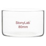 Stonylab Thick-Wall Borosilicate Crystallizing Dish 100 ml