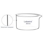 Heavy-Duty 100ml Crystallizing Dish with Spout