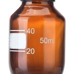 10 Pack 50ml Borosilicate Glass Storage Bottles