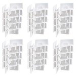 24-Pack Freeze Dryer Tray Stackers for Harvest Right