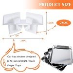 24-Pack Freeze Dryer Tray Stackers for Harvest Right