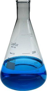 3000ML Borosilicate Glass Erlenmeyer Flask