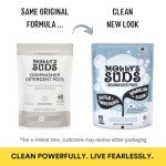 Molly's Suds Dishwashing Pods - 60 Grease-Cutting Tabs