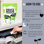 Molly's Suds Dishwashing Pods - 60 Grease-Cutting Tabs
