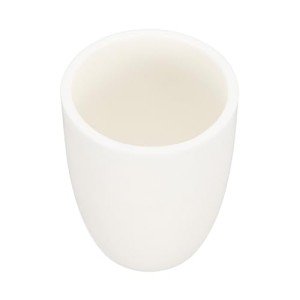 PATIKIL Alumina Crucible Aluminum Oxide Crucible Crucible 100ml Crucible Bowl Dish Cup White for Lab Laboratory Casting Gold Silver Copper Brass Alloy,1 Pcs