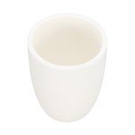 PATIKIL Alumina Crucible Aluminum Oxide Crucible Crucible 100ml Crucible Bowl Dish Cup White for Lab Laboratory Casting Gold Silver Copper Brass Alloy,1 Pcs