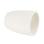 PATIKIL Alumina Crucible Aluminum Oxide Crucible Crucible 100ml Crucible Bowl Dish Cup White for Lab Laboratory Casting Gold Silver Copper Brass Alloy,1 Pcs