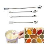 Stainless Steel Micro Sampling Spoons - Set of 4