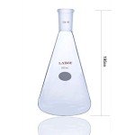 500mL Heavy Wall Erlenmeyer Flask with 24/40 Joint