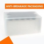 20PCS Clear 30ML Glass Vials with Screw Caps