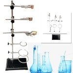 60CM Laboratory Stand with Clamp for Glassware