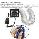 Resin 3D Printer Enclosure with Ventilation System