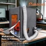 Resin 3D Printer Enclosure with Ventilation System