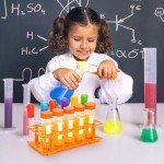 ZENFUN Jumbo Test Tubes Set with Stand - 12 Pieces