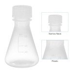 PATIKIL 50ml Narrow Mouth Erlenmeyer Flask Set