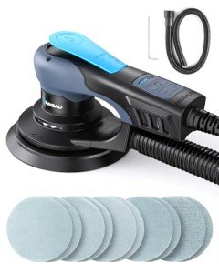 Brushless Electric Orbital Sander with 10 Discs