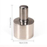 WUTA 200ml Stainless Steel Alcohol Lamp Burner