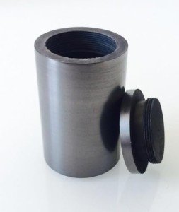 Graphite Crucible with Screw Lid - 12ML