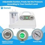 Portable 1000ML Veterinary Suction Machine 110V