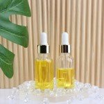 24 Pack 1oz Clear Glass Bottles with Droppers
