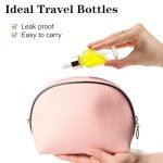 24 Pack 1oz Clear Glass Bottles with Droppers