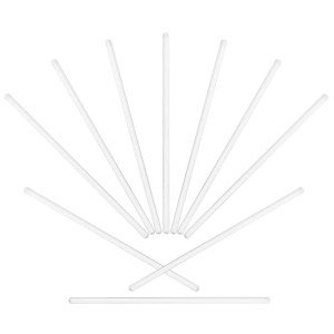 10 Pack Borosilicate Glass Stirring Rods - 9.84