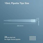 10mL Sterile Universal Pipette Tips - 24 Pack