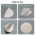 Stonylab 46mm Quantitative Filter Paper Circles - 100 Pack