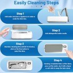 Ultrasonic Jewelry Cleaner with Digital Timer and Tank
