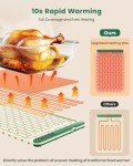 Portable Silicone Warming Mat for Food & Parties