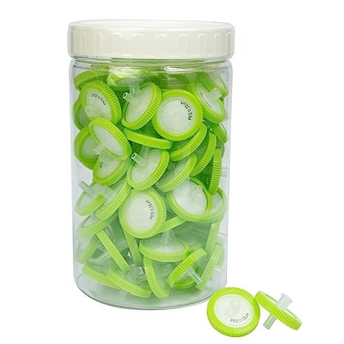 PES Syringe Filters 0.22um, 25mm Membrane, 100 Pack
