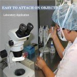 Adjustable 144 LED Ring Light for Microscopes