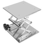 Stainless Steel Lab Scissors Jack - 8x8 Inch