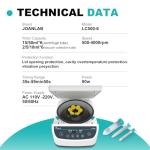 JOANLAB Benchtop Centrifuge for Multiple Tube Sizes
