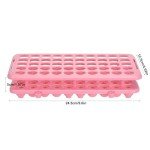 Test Tube Holder Rack with Silicone Pad - Pink